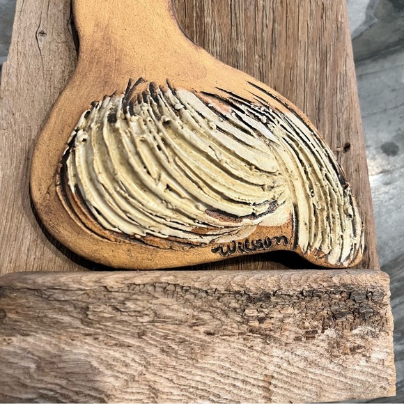 Joan Wilson Vintage MCM Signed Partridge Wall Art - Picture 2 of 7